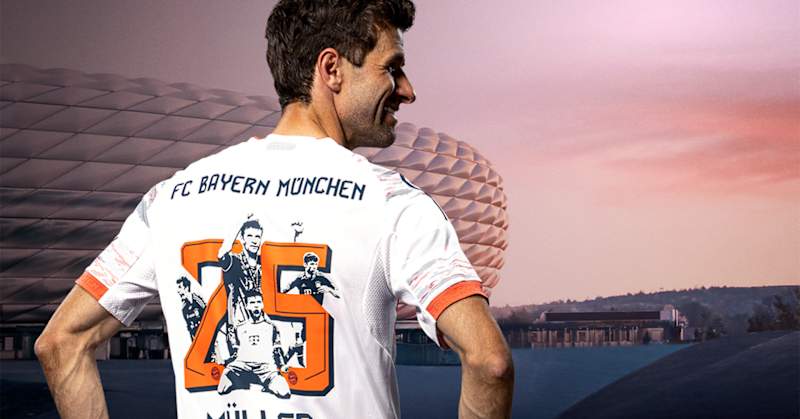 New Bayern away jersey: Rush on special Thomas Müller printing