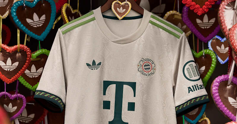 FC Bayern mark 125th anniversary with special jersey for 190th