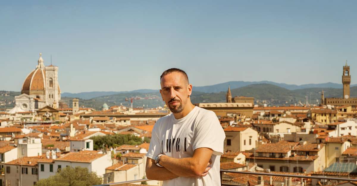 Franck Riber Interview with Franck Ribéry in Florence
