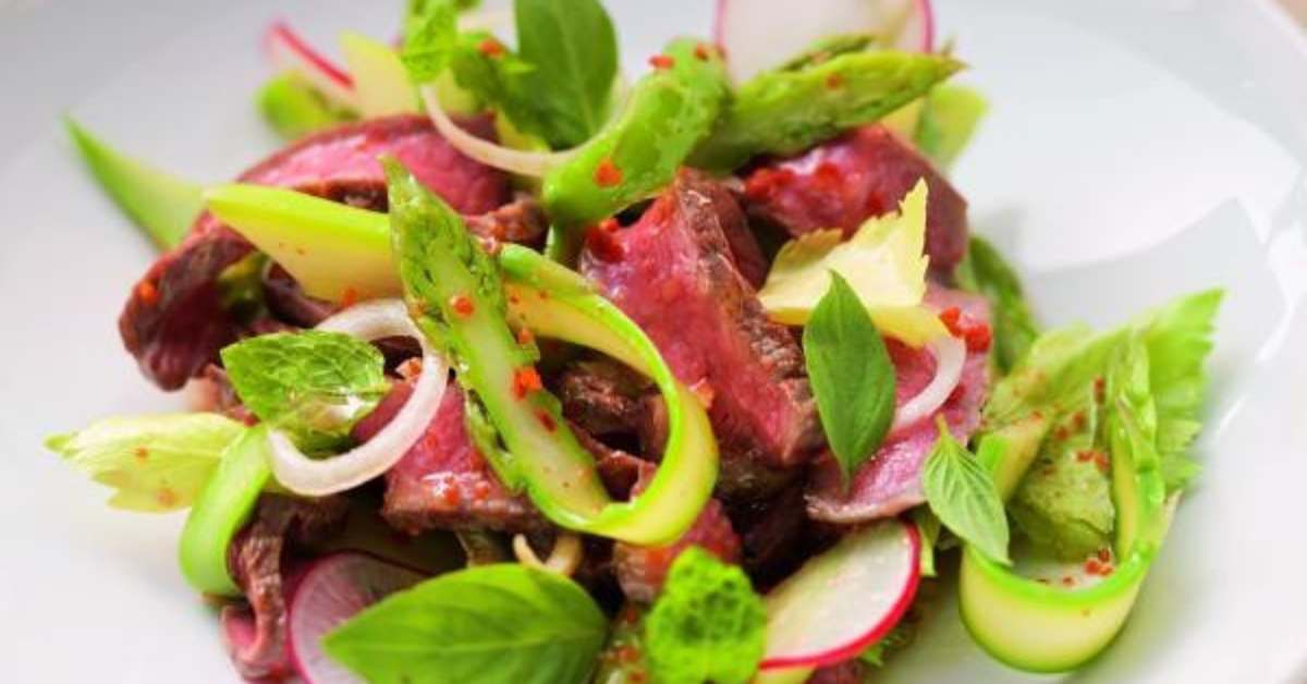 Thailändischer Rindfleischsalat