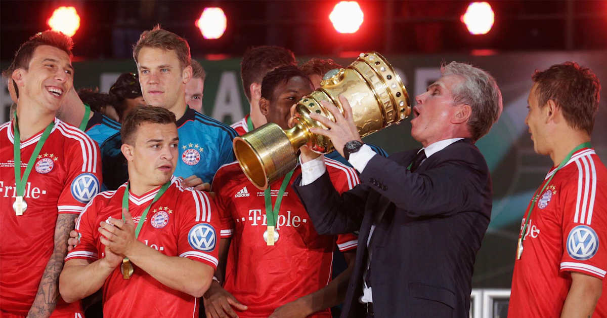 Der DFB Pokal vollendet 2013 das Triple fur den FC Bayern