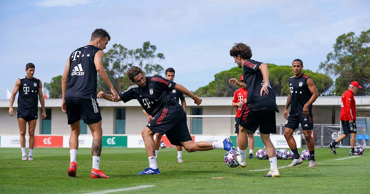 Video: Footage from Bayern’s training session ahead of the CL final