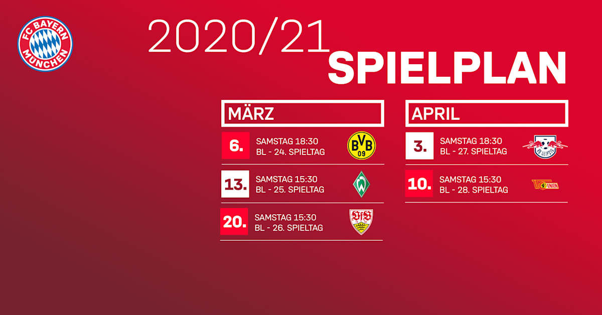 Wann Werden Die Bundesliga Spieltage Genau Terminiert fcbayern.com