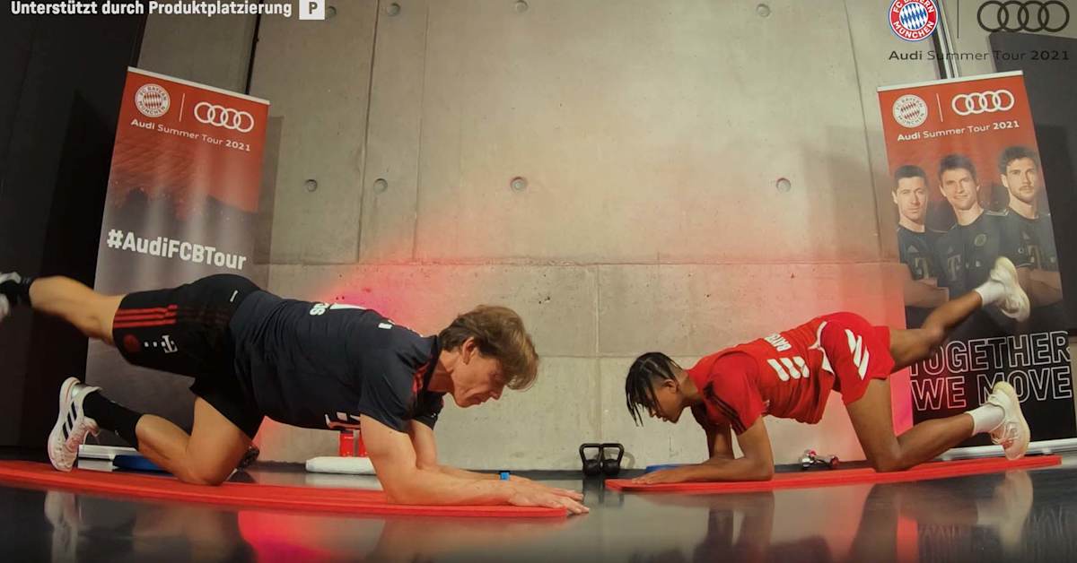 Jason George Workout Legs workout with Bayern fitness coach Peter Schlösser and Jason George