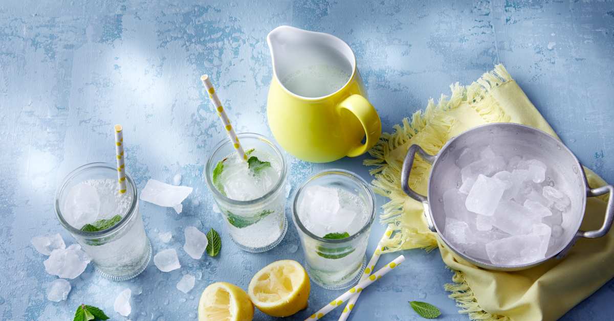 Zitronenlimonade ohne Zucker Zitronenlimonade ohne Zucker