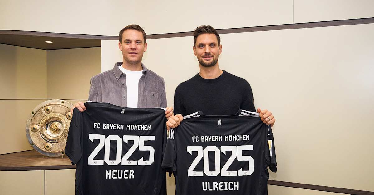 Neuer Vs Rma Galería: Fotos de la ampliación de contrato de Manuel Neuer y Sven Ulreich