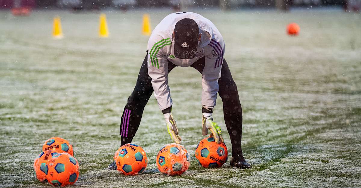 Galería: La última sesión de entrenamiento antes del partido contra el ...