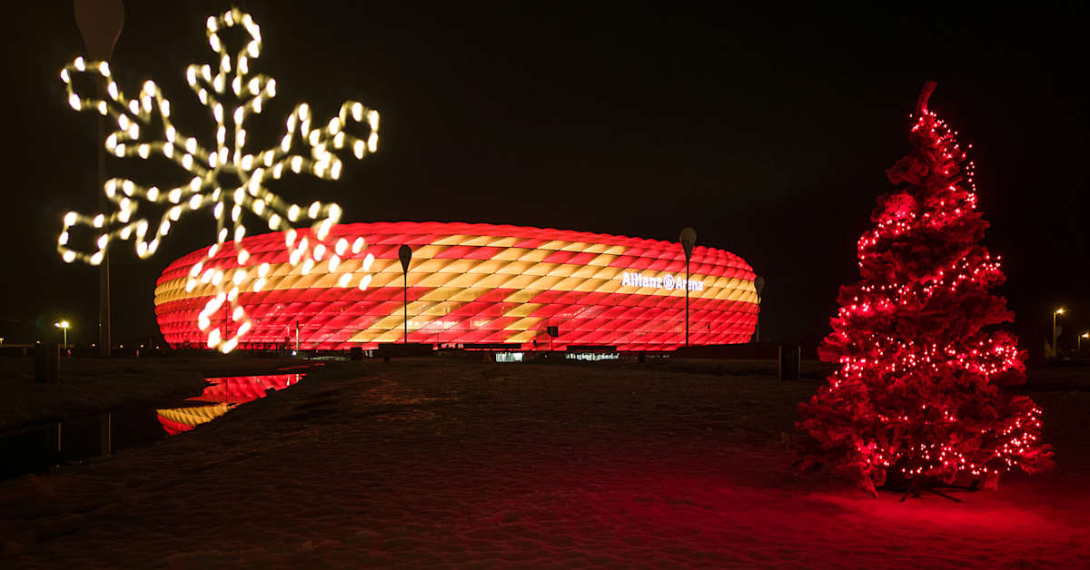 Thanks to fans at the Allianz Arena after Mainz game