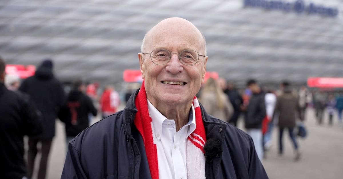 FC BayernMitglied Nummer 1 Heiner Jüngling wird 85