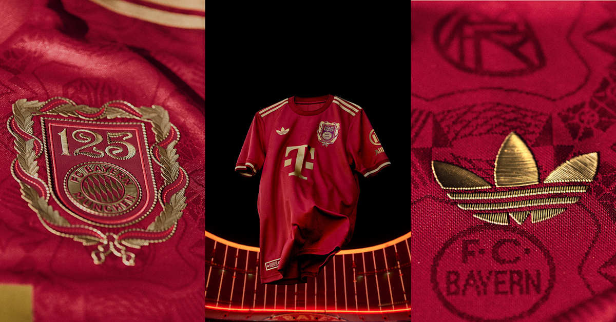 FC Bayern's 125th-anniversary jersey