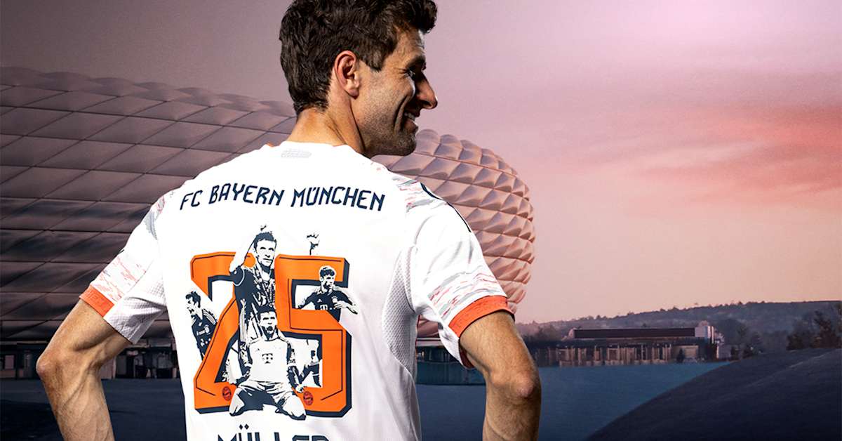 New Bayern away jersey: Rush on special Thomas Müller printing