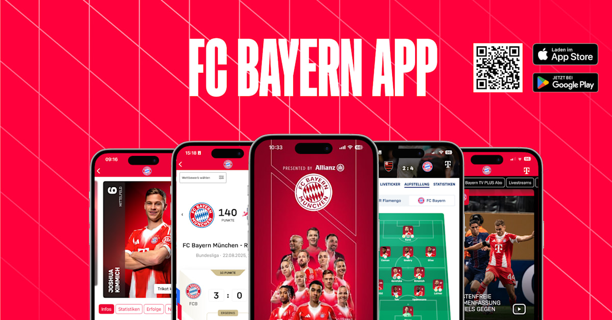 FC Bayern App All FCBApps for Android, iOS & Smart TV
