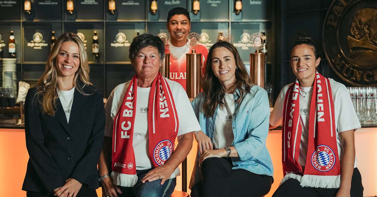 Five women for the FC Bayern Legends