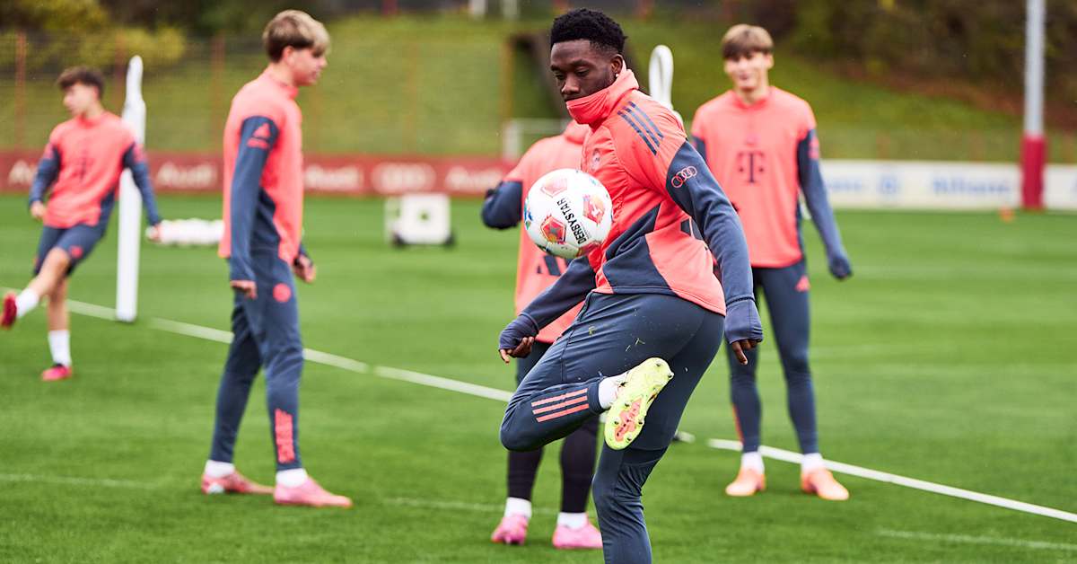 Hiroki Ito trains fully, Alphonso Davies completes partial session with team, Jamal Musiala works with ball