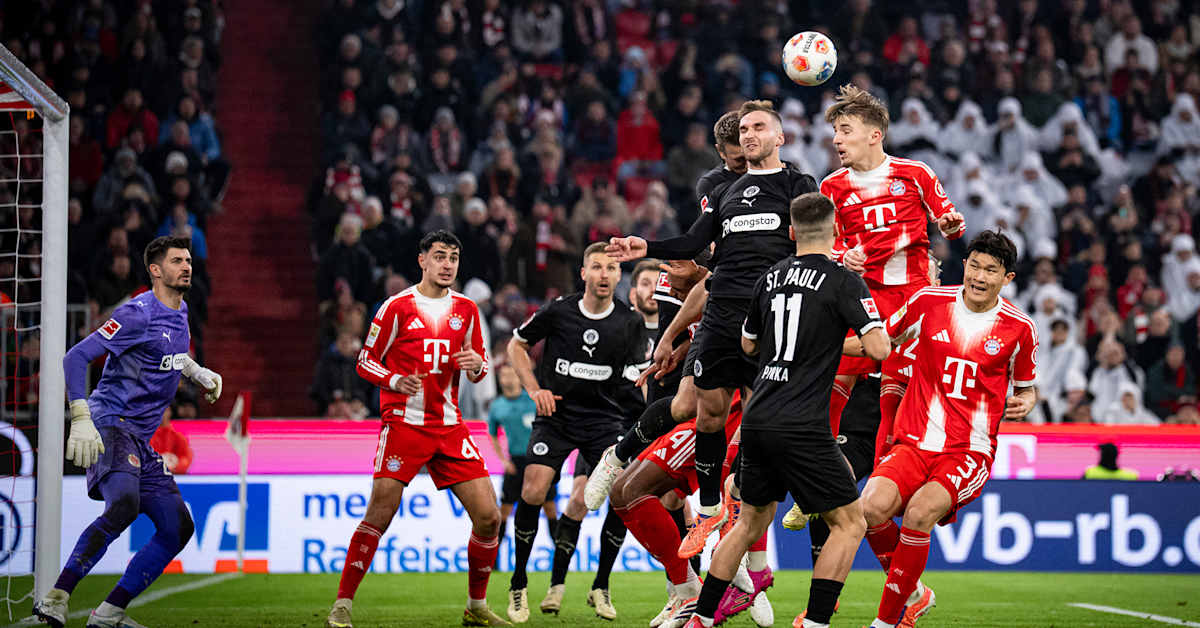 Estadísticas: FC Bayern vs. St. Pauli - Bundesliga 25/26