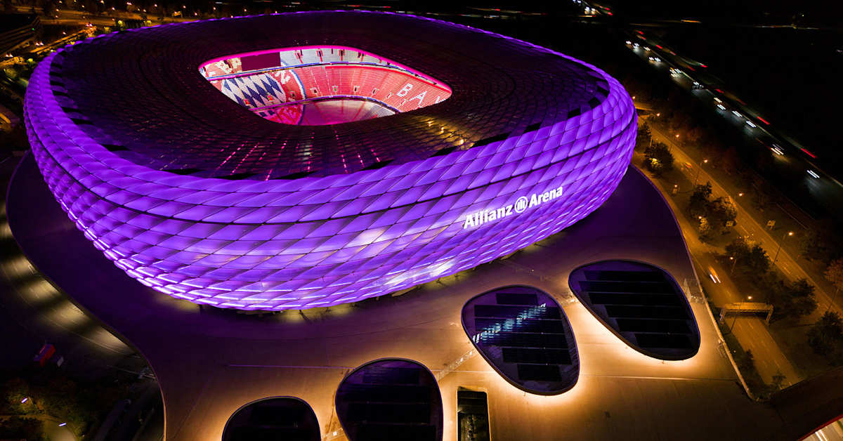 Allianz Arena in purple: Day for people with disabilities