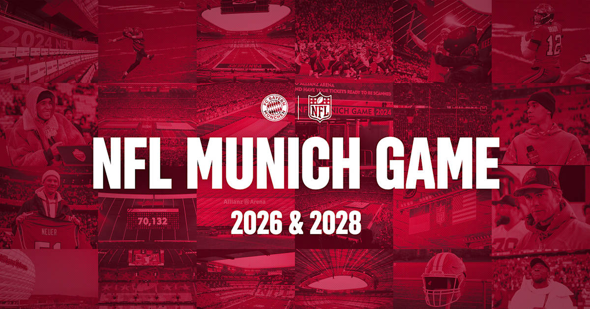 NFL games at Allianz Arena confirmed for 2026 & 2028
