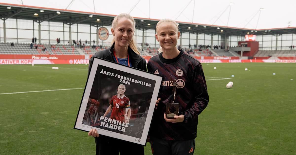 Pernille Harder named 2025 Danish Women's Player of the Year
