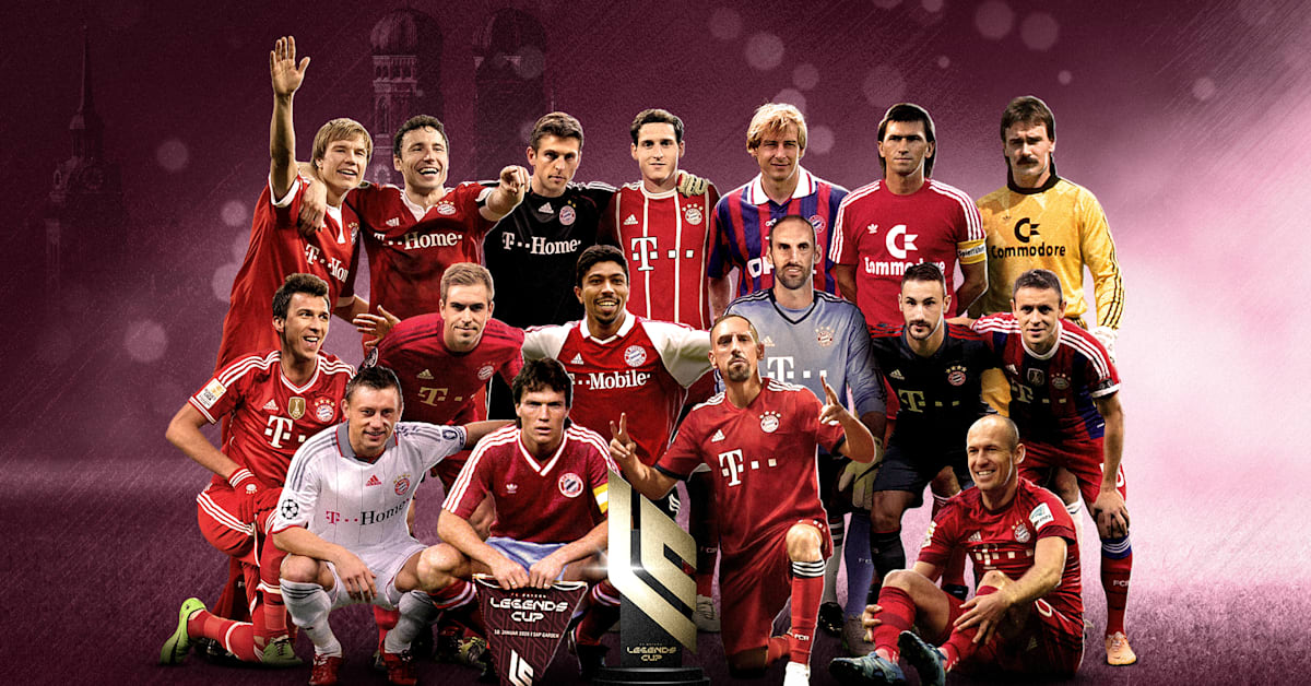This is the FC Bayern squad for the 2026 Legends Cup