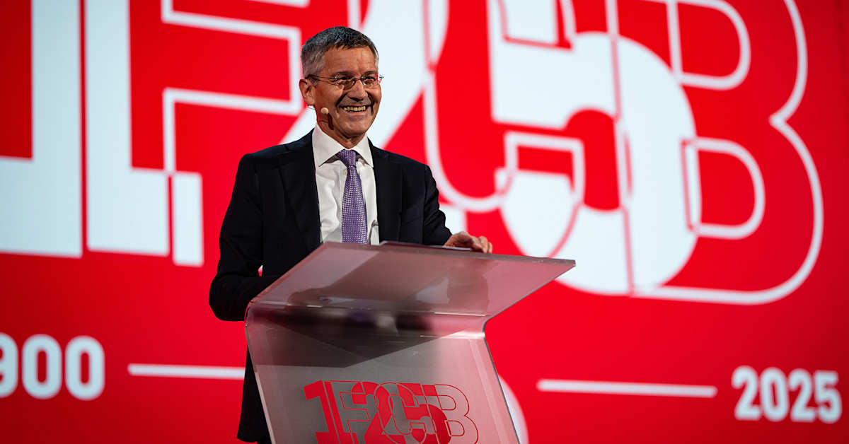 Interview mit FC Bayern-Prasident Herbert Hainer