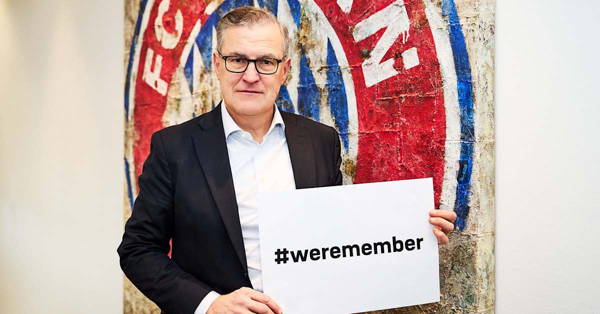 FC Bayern says 'Never Again!' on remembrance day in German football
