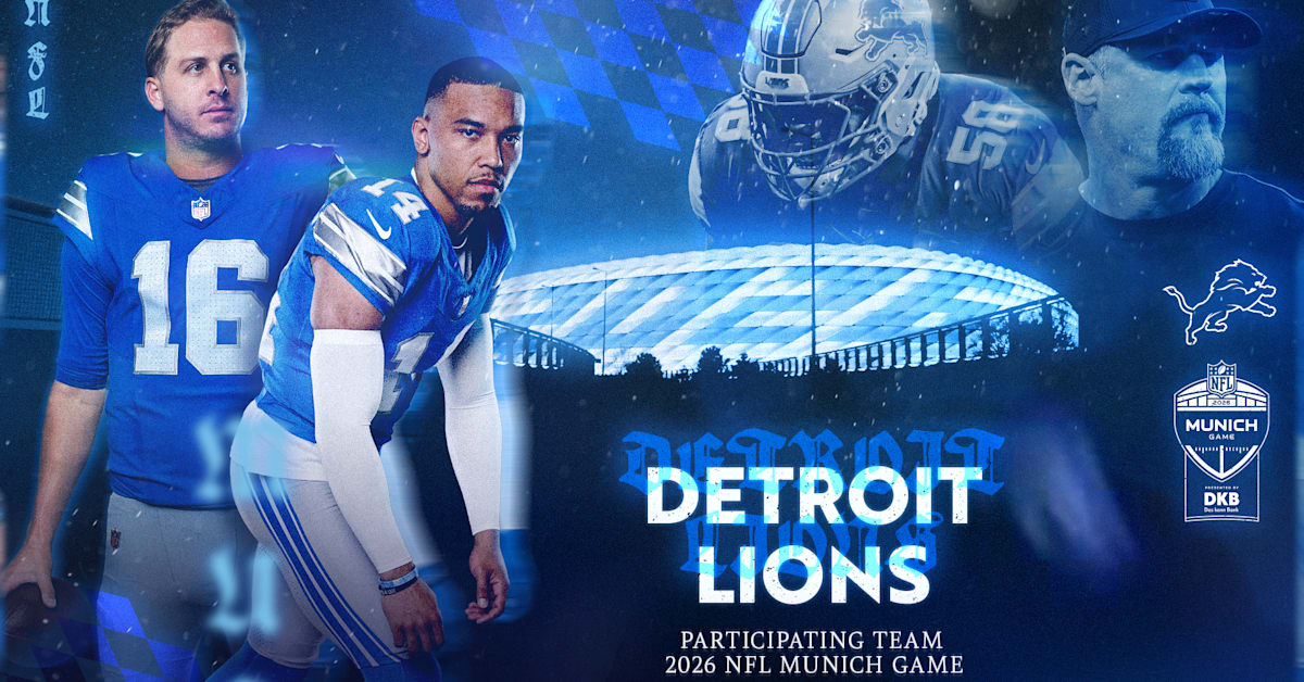 Detroit Lions to play 2026 NFL Munich Game at Allianz Arena
