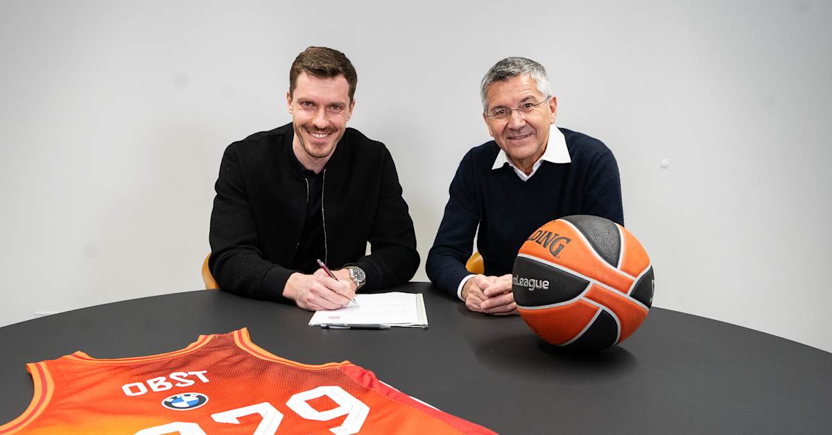 Basketball player Andi Obst remains part of the FC Bayern family