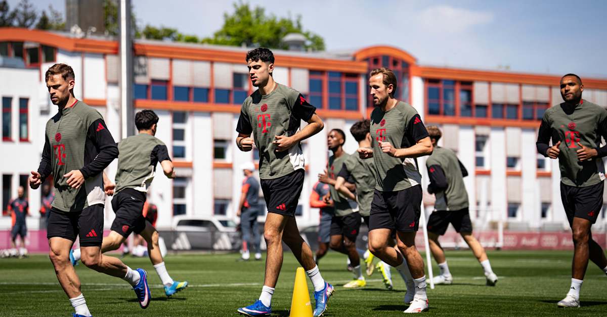 Video: Bayern's final training before Champions League semi-final first ...