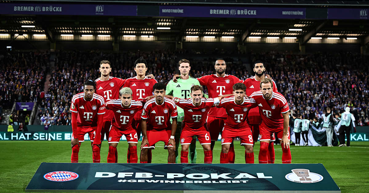Aufstellung: Osnabrück vs. FC Bayern - DFB-Pokal 26/27