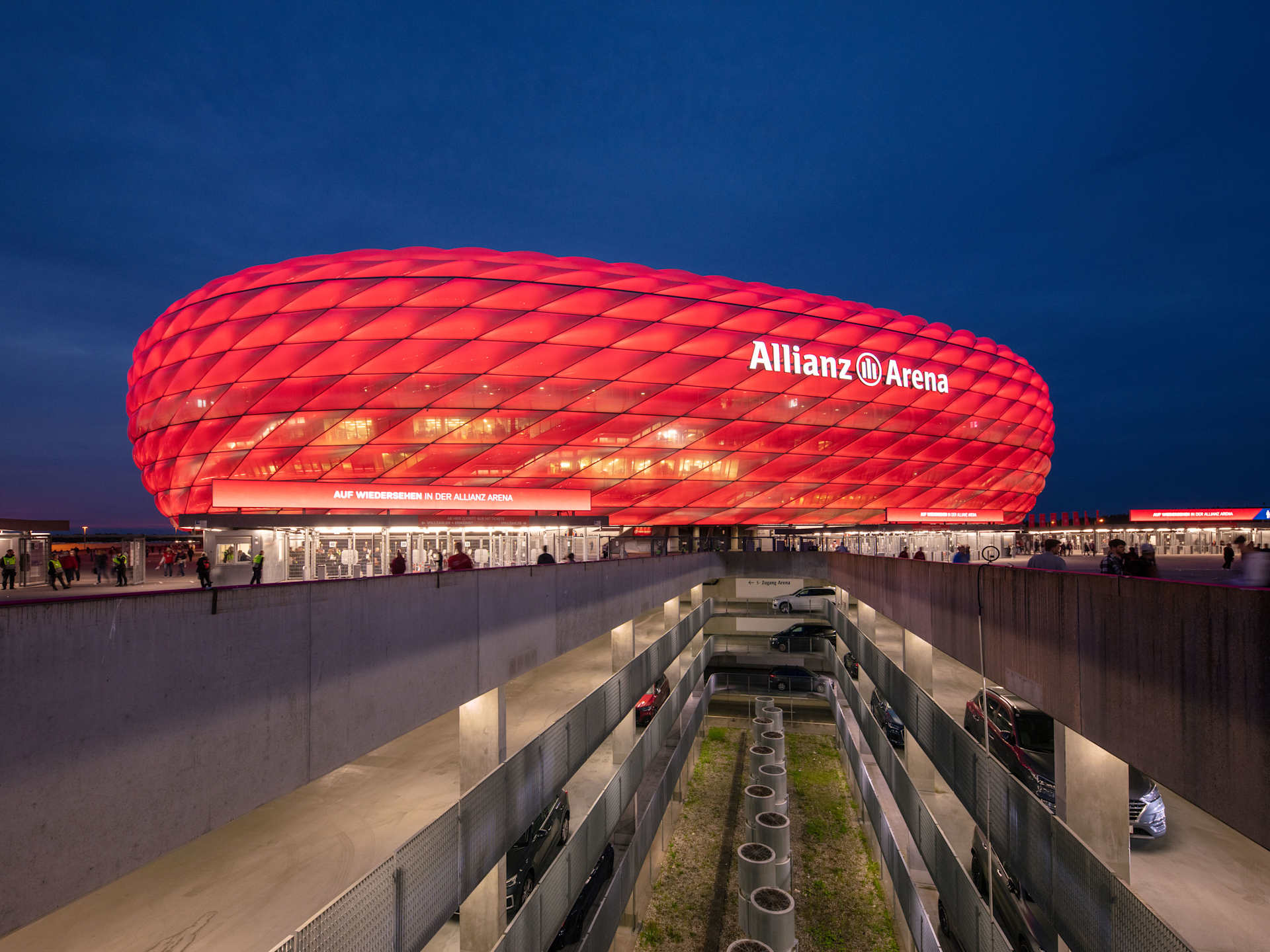 Travel & parking for the Allianz Arena on match days