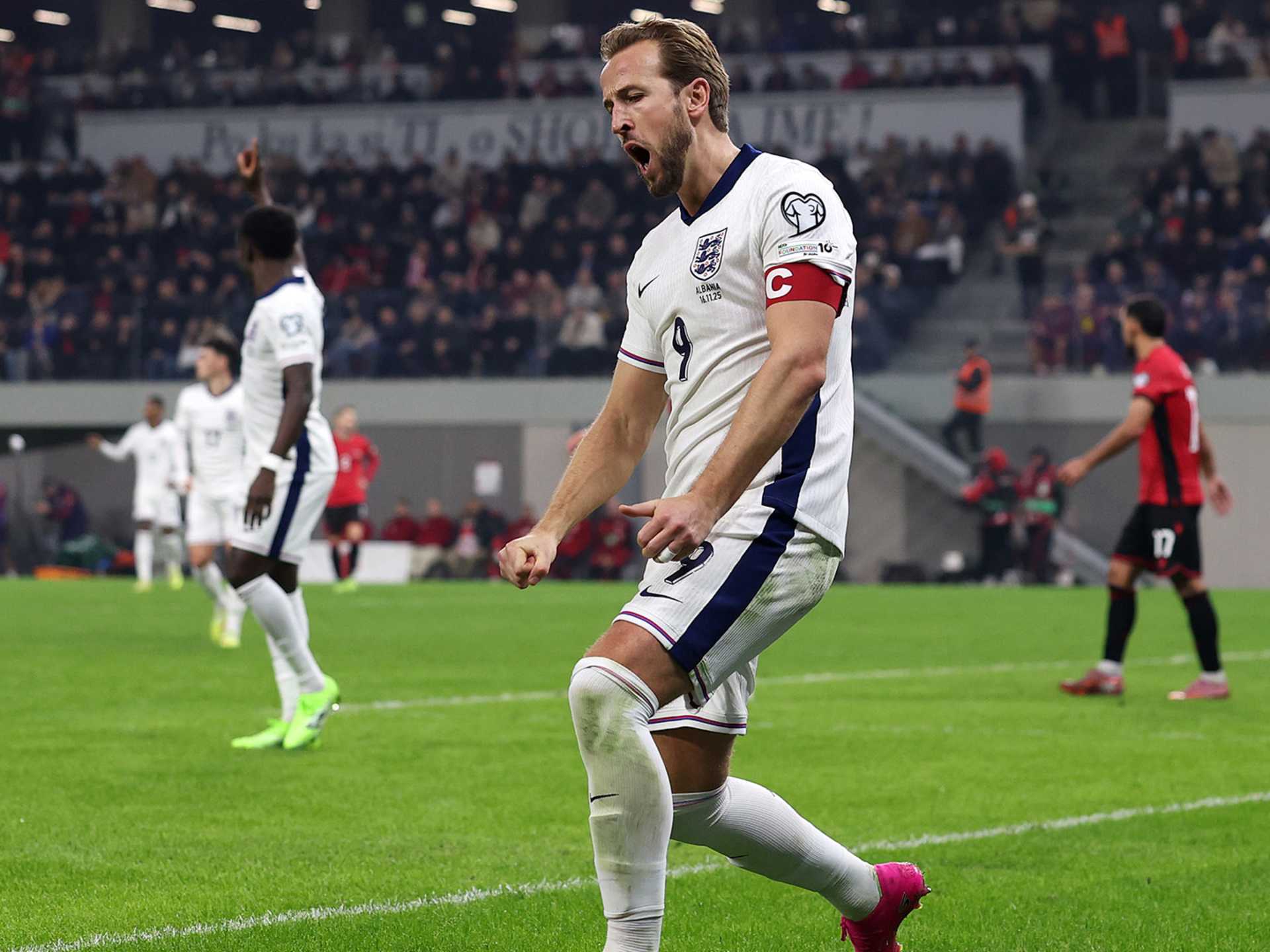 Harry Kane marca dos goles en el cierre de la clasificación de Inglaterra