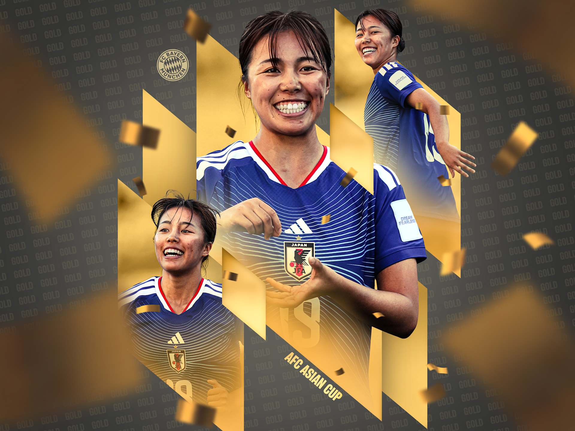 FC Bayern congratulates Momoko Tanikawa and Japan on Women's Asian