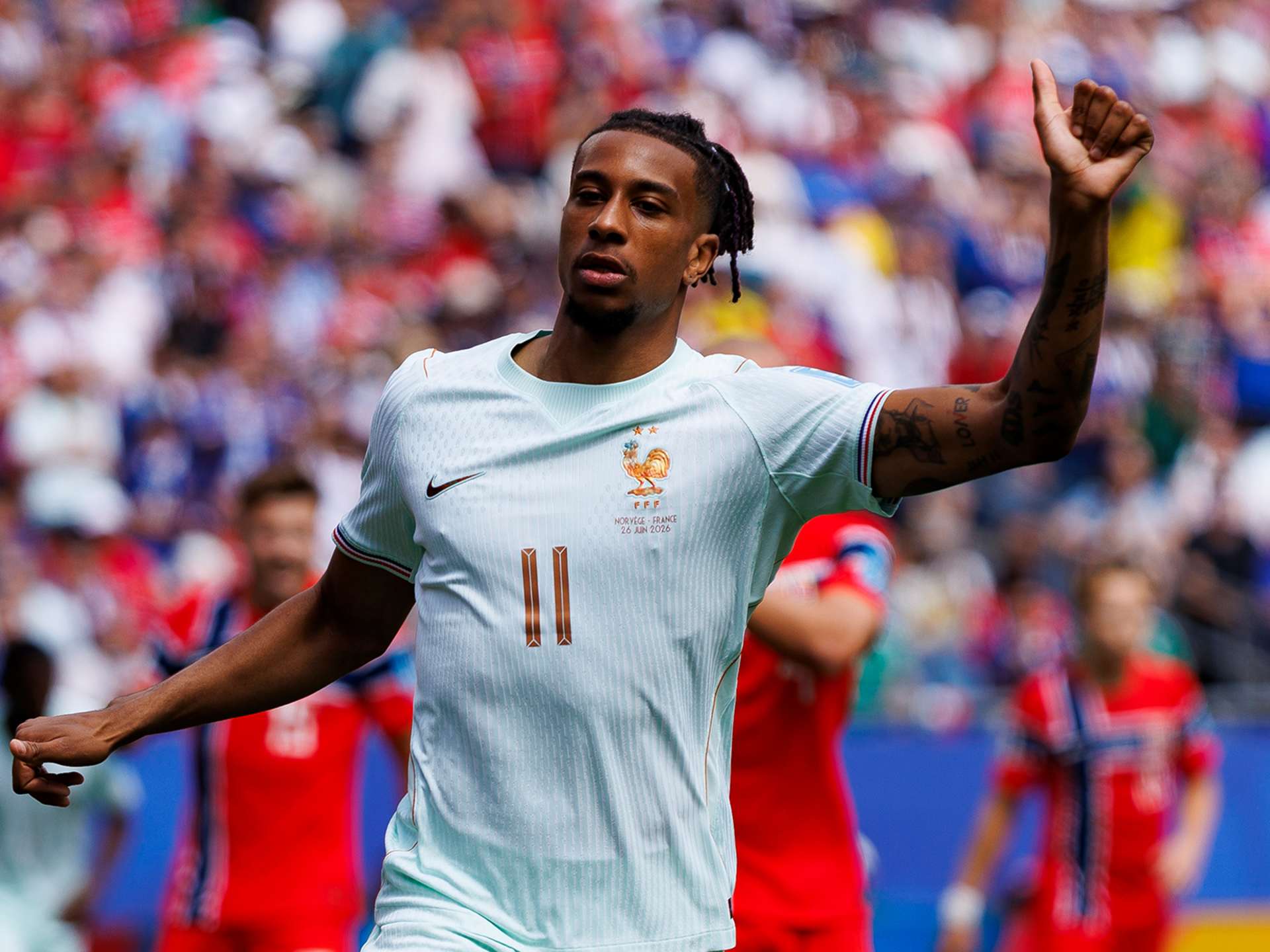Olise celebrates top spot with France, whilst Jackson's Senegal
