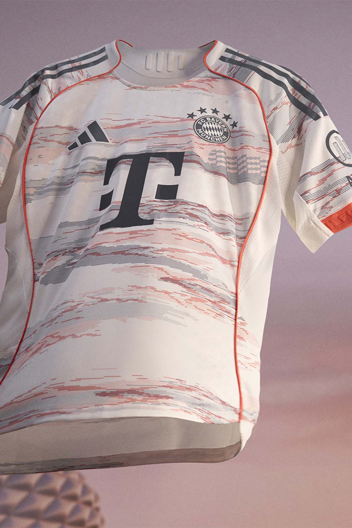 FC Bayern's away jersey for the 2025/26 season