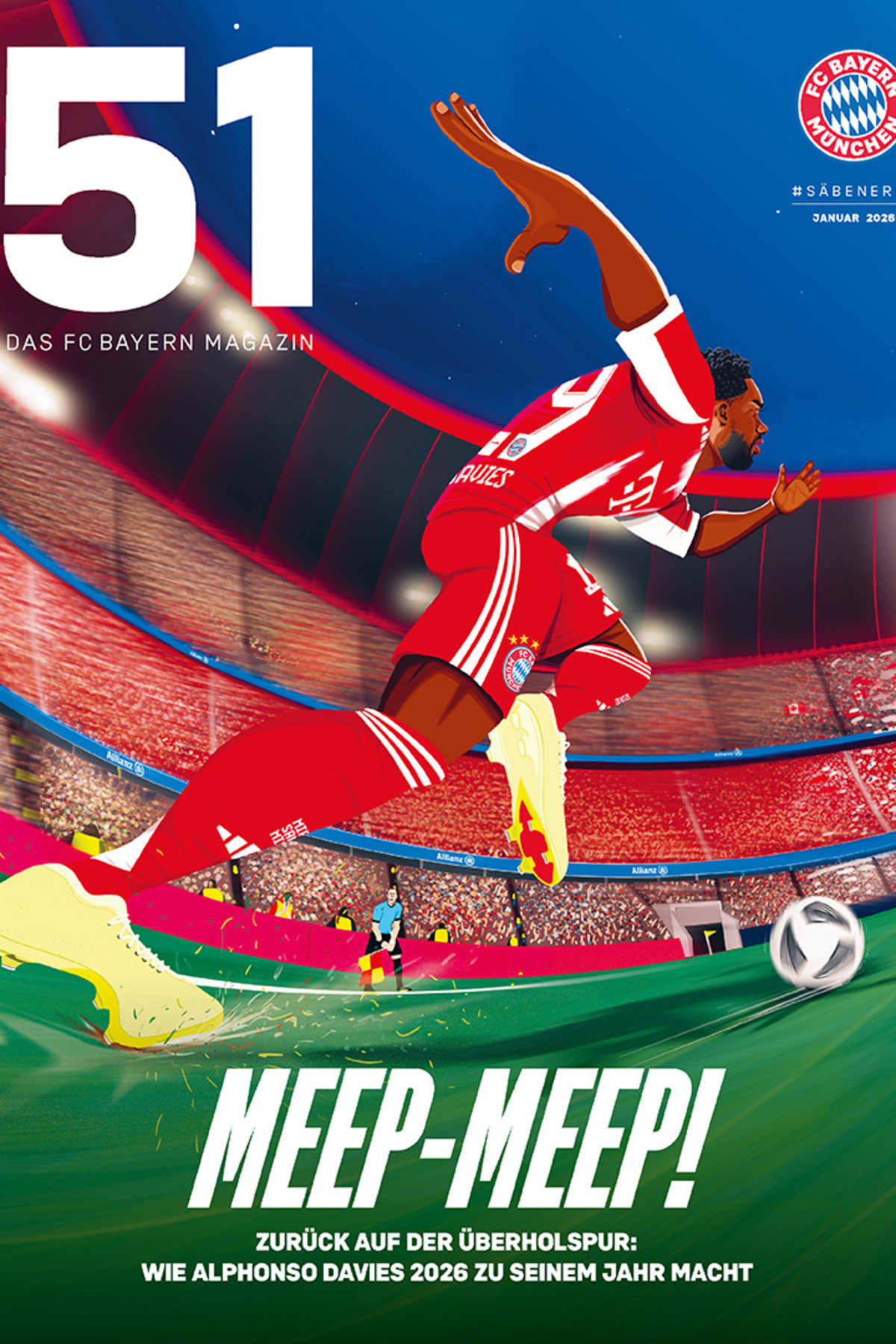 News + Nazario Graziano / 51 Das FC Bayern München Magazine / Germany