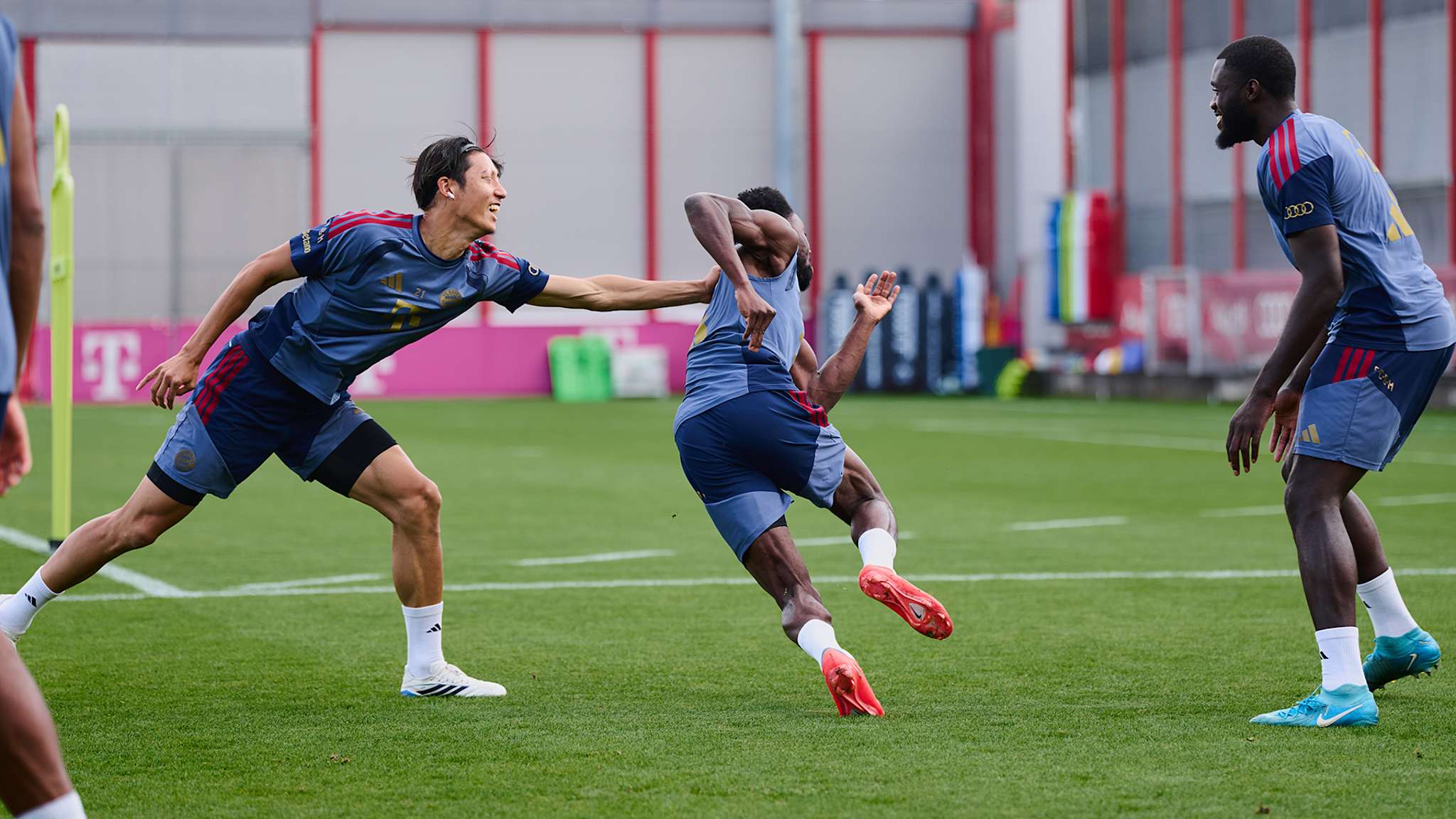 FC Bayern first-team training session