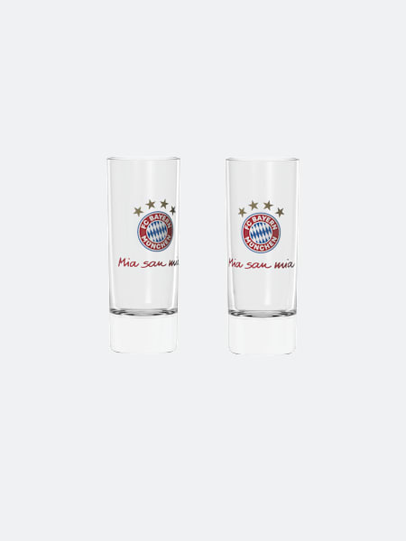 FC Bayern M/ünchen Halbeglas 2er Set