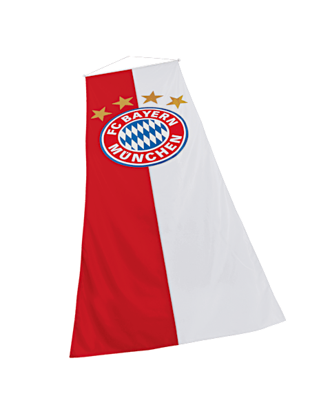 Hissflagge Logo Xl 150x400 Cm Offizieller Fc Bayern Fanshop