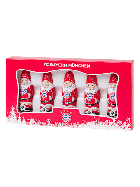 Mini Chocolate-Santa Set of 5 Mini Chocolate-Santa Set of 5