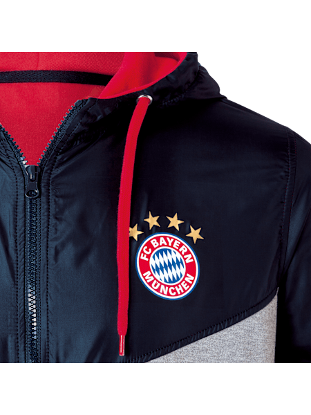 Zip Jacke | Offizieller FC Bayern Fanshop Damen Zip Jacke Rekordmeister | Offizieller FC Bayern Fanshop