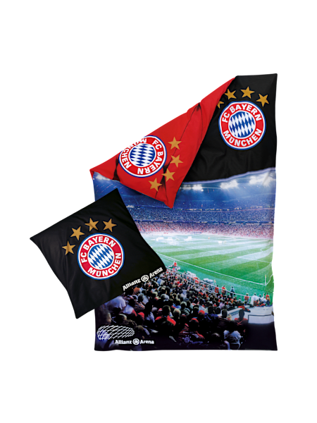 Bettwasche Allianz Arena Offizieller Fc Bayern Fanshop