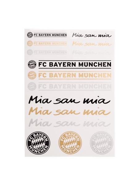 Aufkleber Sticker Offizieller Fanshop Des Fc Bayern