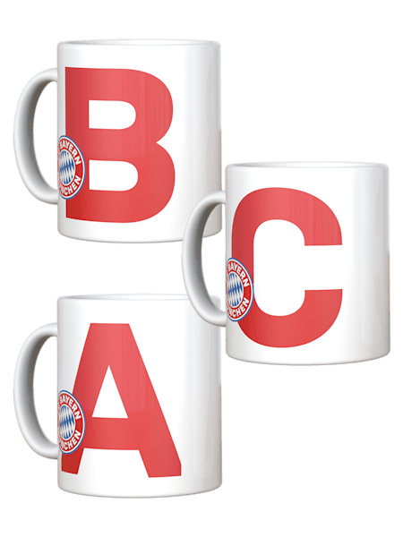 Tasse Buchstaben Tasse Buchstaben