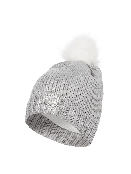 hive outdoor 4F Mütze Strickmütze Bommelmütze Wintermütze schwarz weiß 