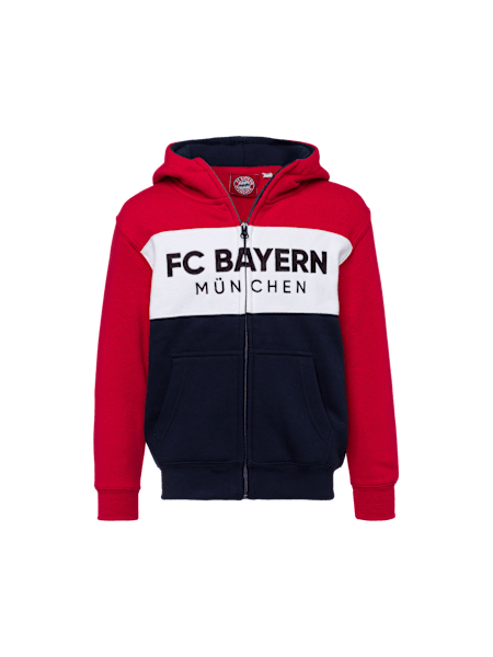 Children's Hooded Jacket FC Bayern München Children's Hooded Jacket FC Bayern München