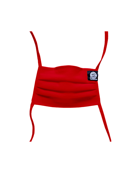 FC Bayern Basketball Kinder Maske rot GOTS FC Bayern Basketball Kinder Maske rot GOTS