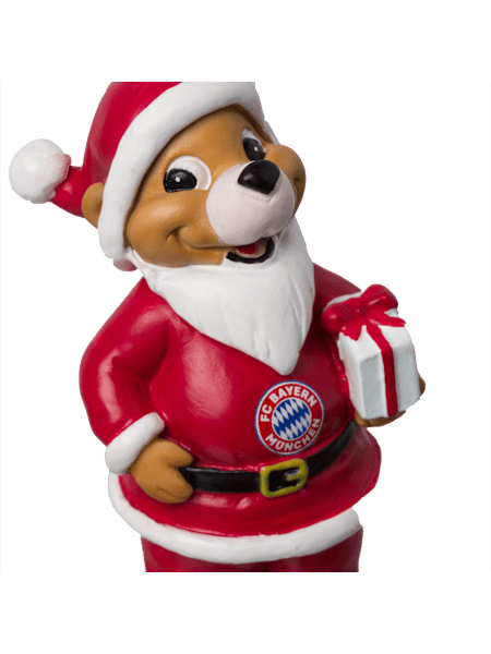 Weihnachtsfiguren 2er-Set FC Bayern München Weihnachtsmann 23224 FCB Fanartikel 