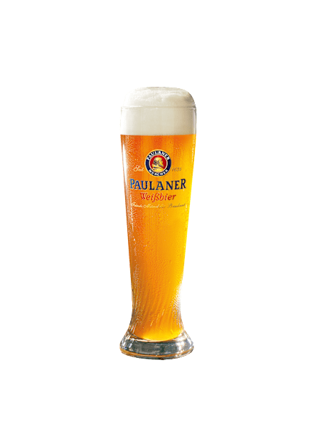 Paulaner Wheat Beer Glass Paulaner Wheat Beer Glass