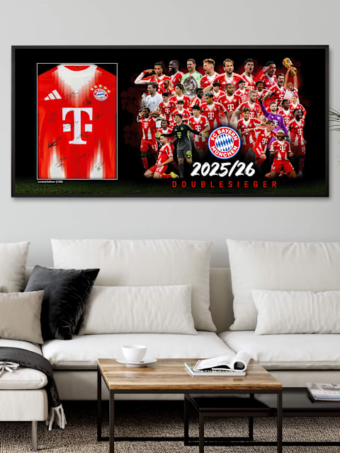 Trikotrahmen 2025/26 Doublesieger Limited Edition