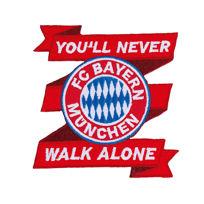 Sew On Patch You Ll Never Walk Alone Official Fc Bayern Munich Store